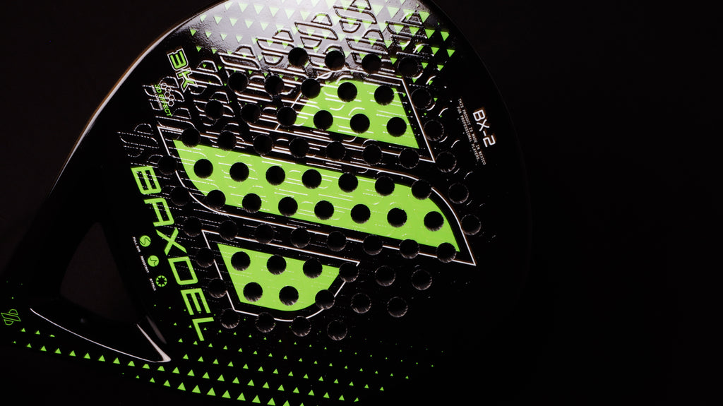 Diseño y logotipo Baxdel BX-2, pala de pádel mexicana para jugadores intermedios y avanzados