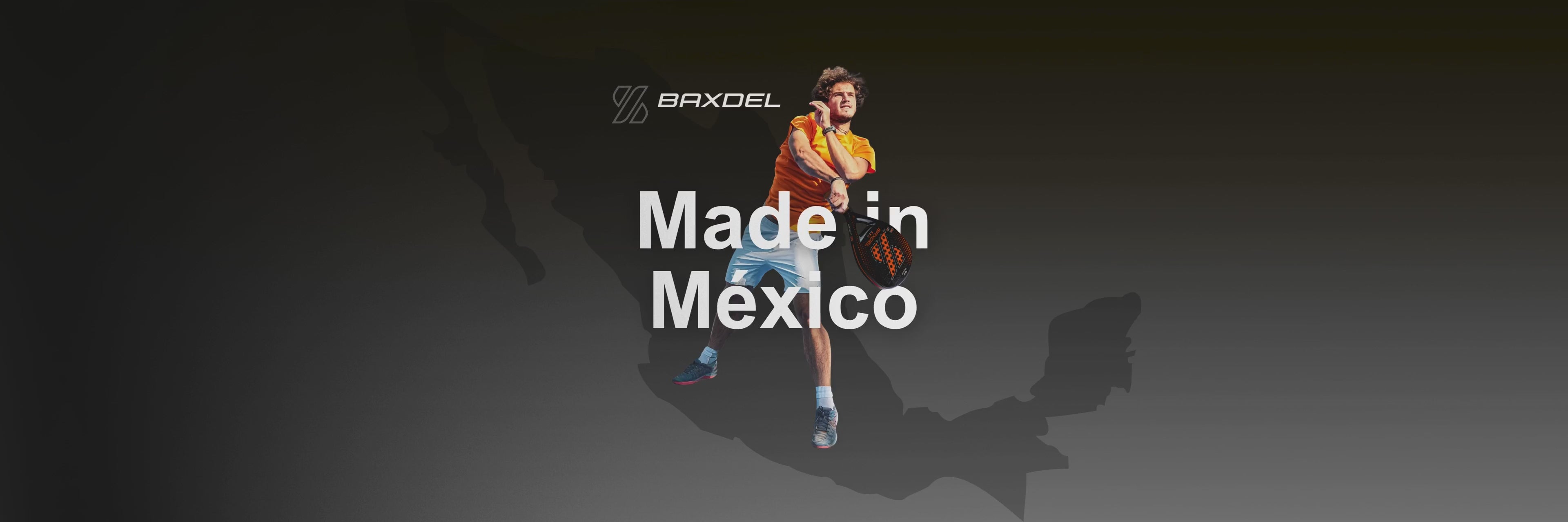 Raqueta de padel Baxdel con carbono y goma EVA; potencia y control Made in Mexico